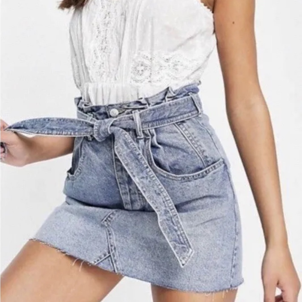 Free People (We The Free) East Of Eden Jean Skirt
